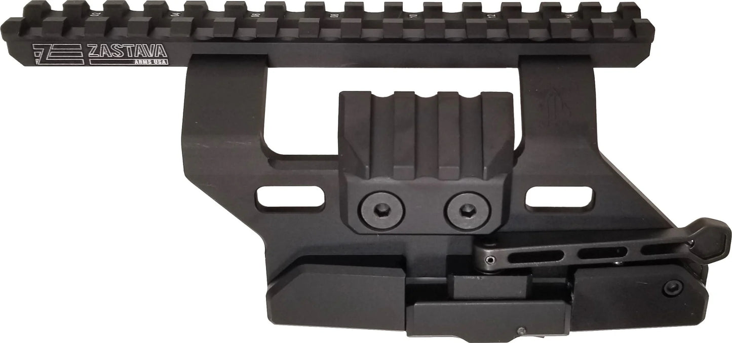 Zastava Arms M70 Side Scope Mount - Fits Zastava ZPAPM70 and Serbian/Yugo AK Side Rails | Made by UTG