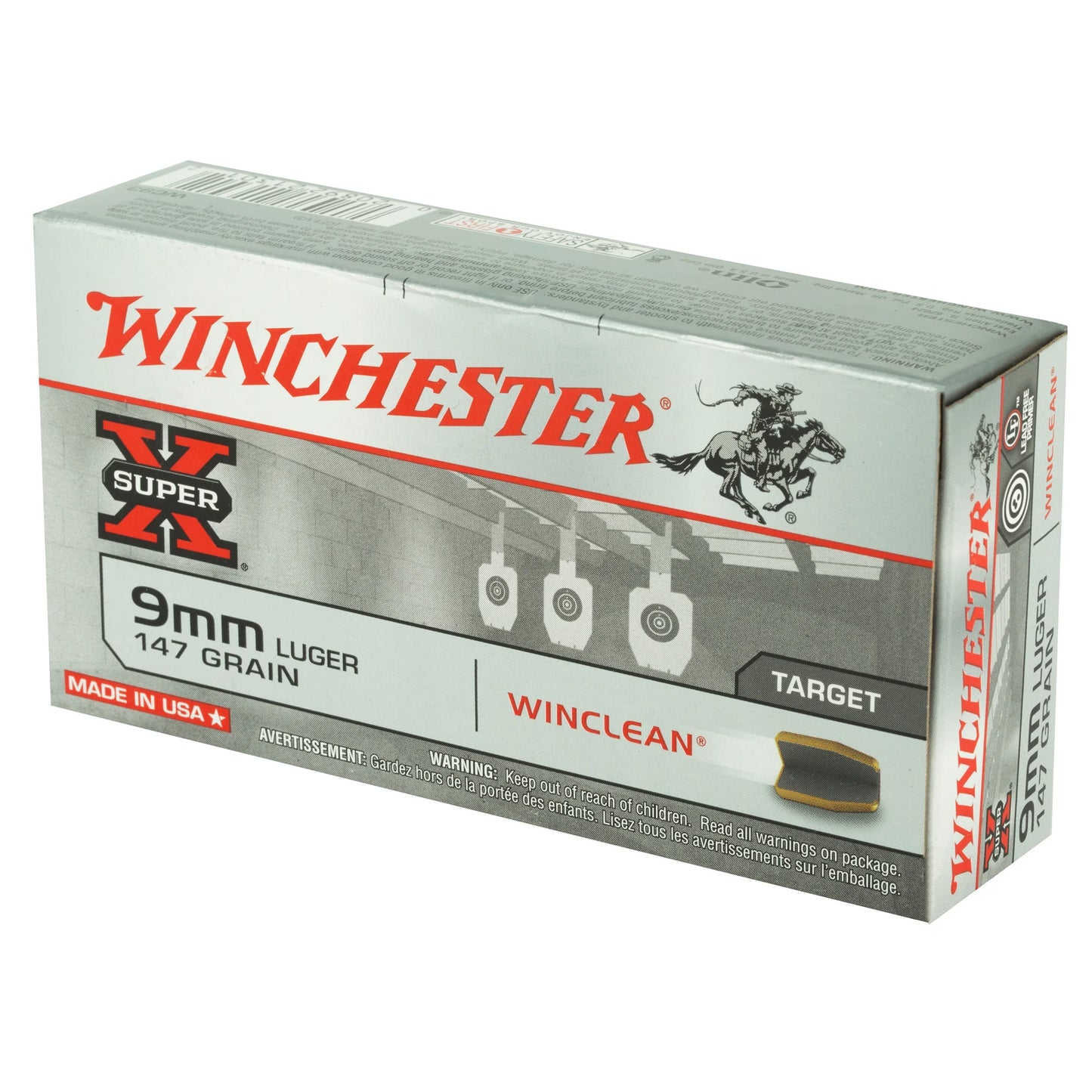 Win Sprx Winclean 9mm 147gr 50/500