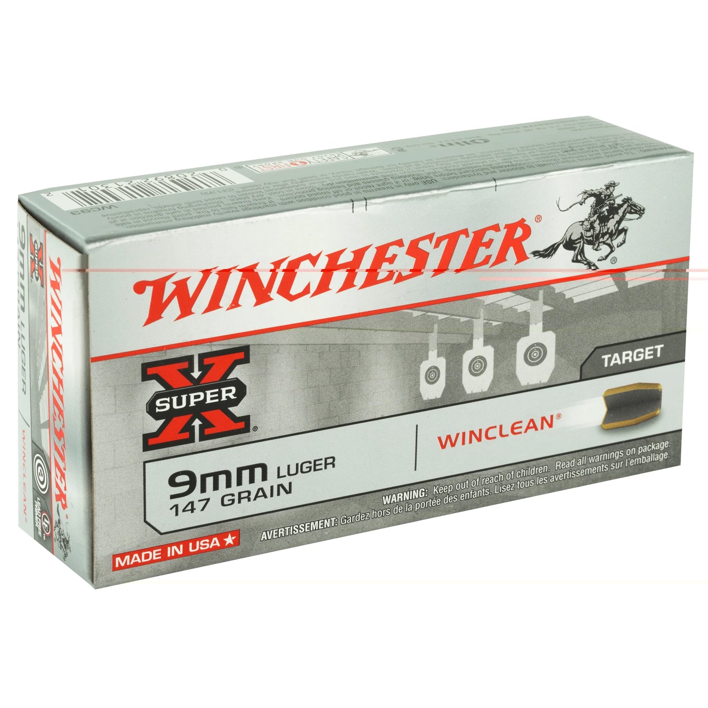 Win Sprx Winclean 9mm 147gr 50/500