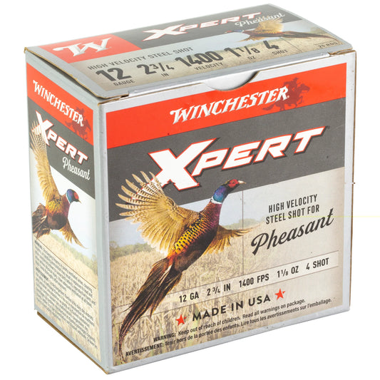 Win Xprt Stl 12ga 2-3/4" #4 25/250