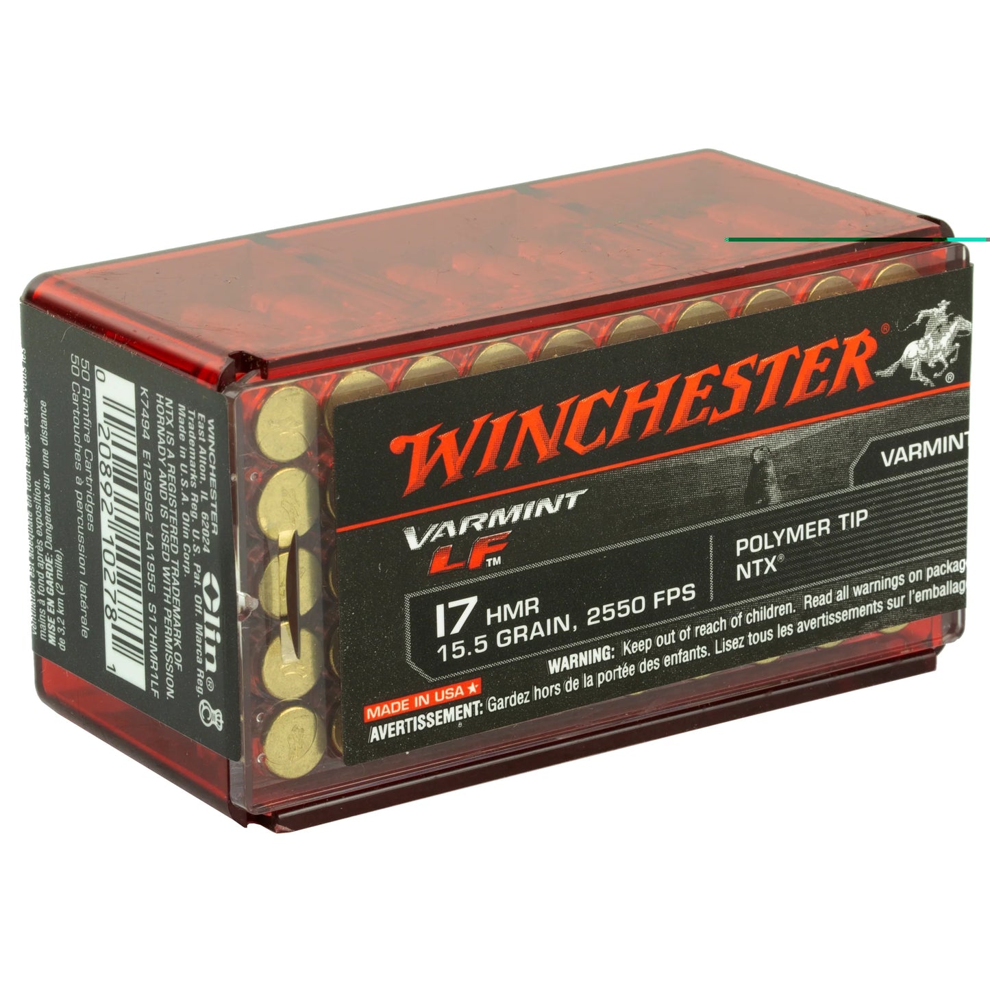 Win Varmint Lf 17hmr 15.5gr Ntx 50/