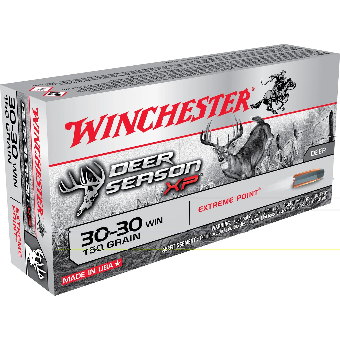 Win Deer Seasn Xp 30-30 150gr 20/200