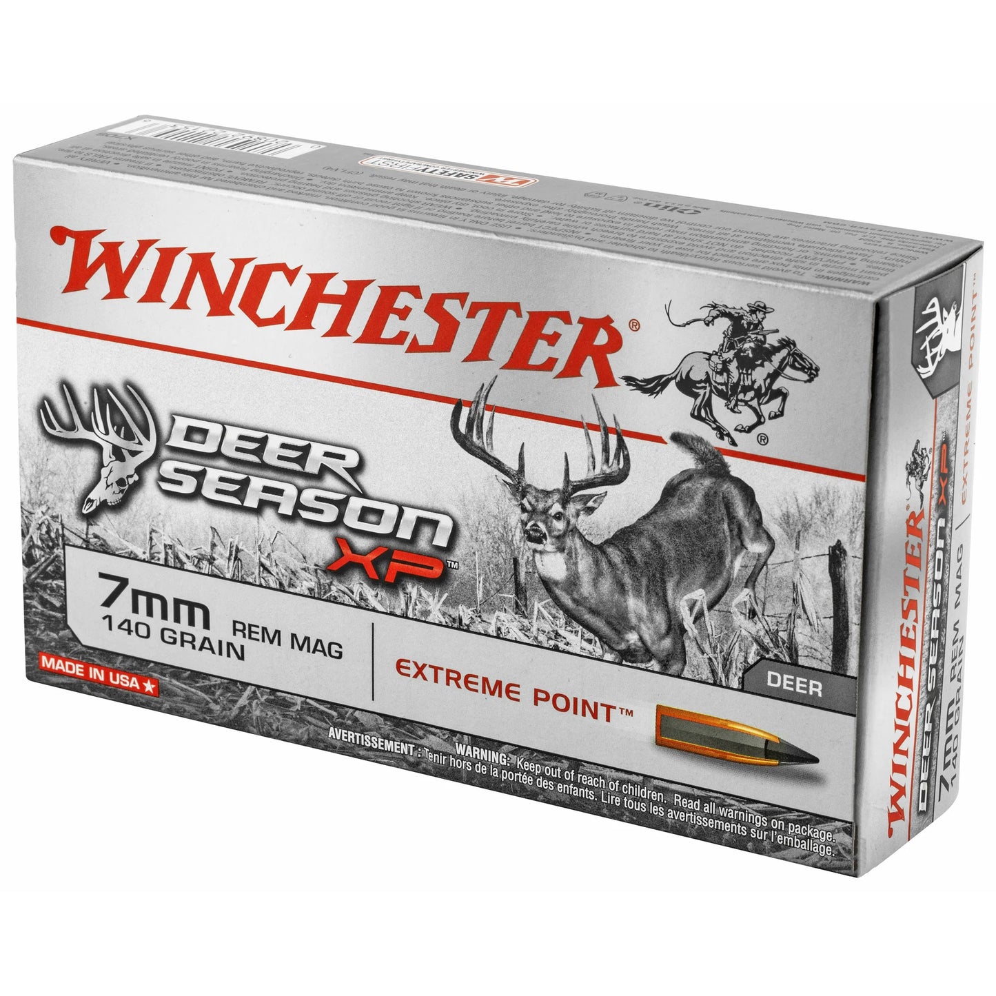 Win Deer Season 7mm rem 140gr 20/200