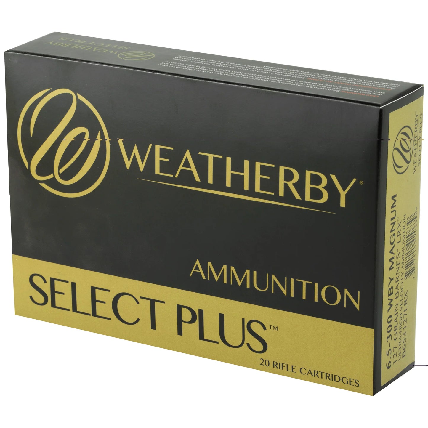 Wby Ammo 6.5-300wby 127gr Lrx 20/200