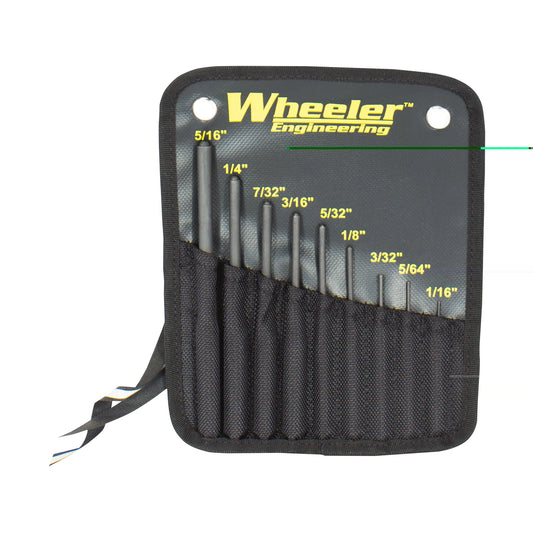 Wheeler Roll Pin Punch Set