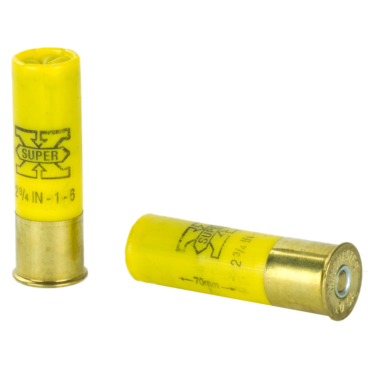 Winchester Ammunition, Super-X, 20 Gauge, 2.75" Chamber #6, 2 3/4 Dram, 1 oz., Shotshell  (25 Round Box)