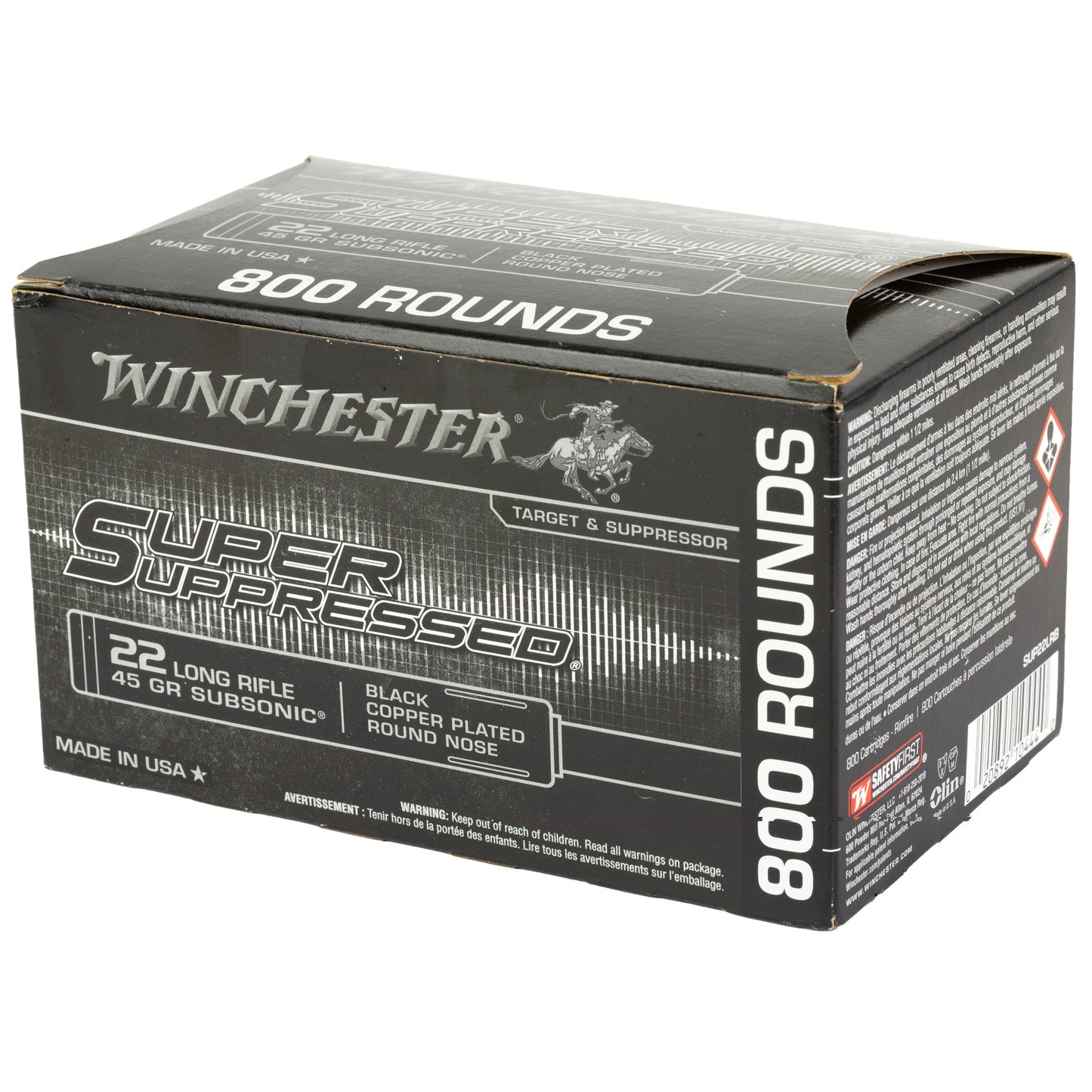 Win Spr Spprssd 22lr 45gr Cprn 800