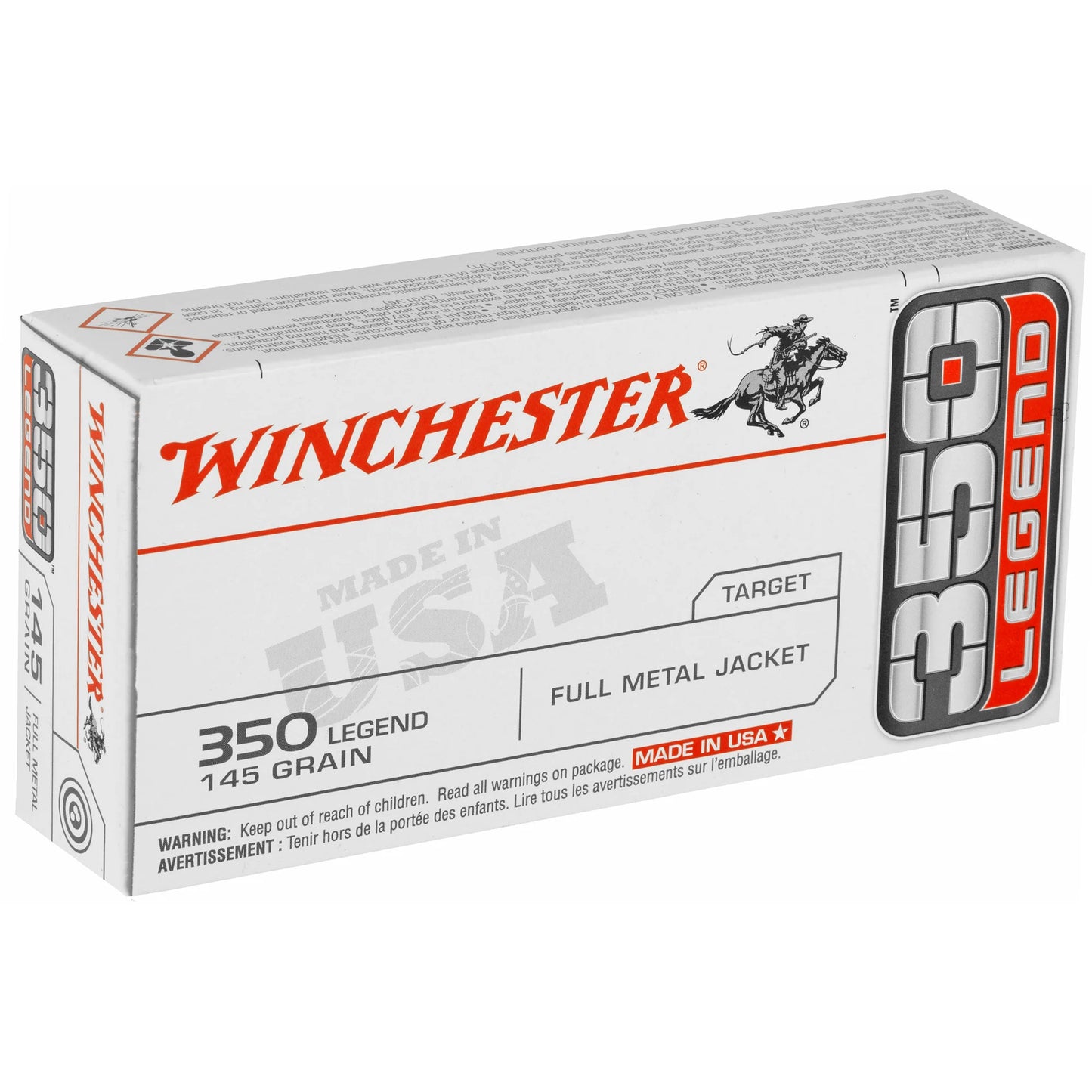 Win Usa 350 Legend 145gr Fmj 20/200