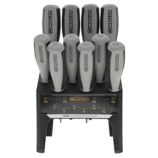 Wheeler 10pc Torx Bench Driver Set