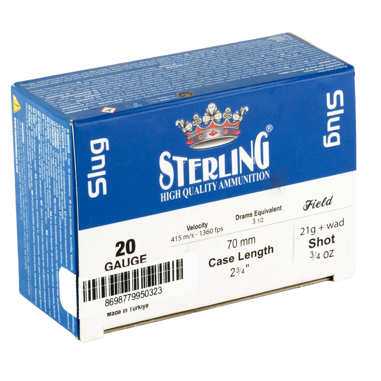 STERLING BIG GAME 20GA SLUG 10/200