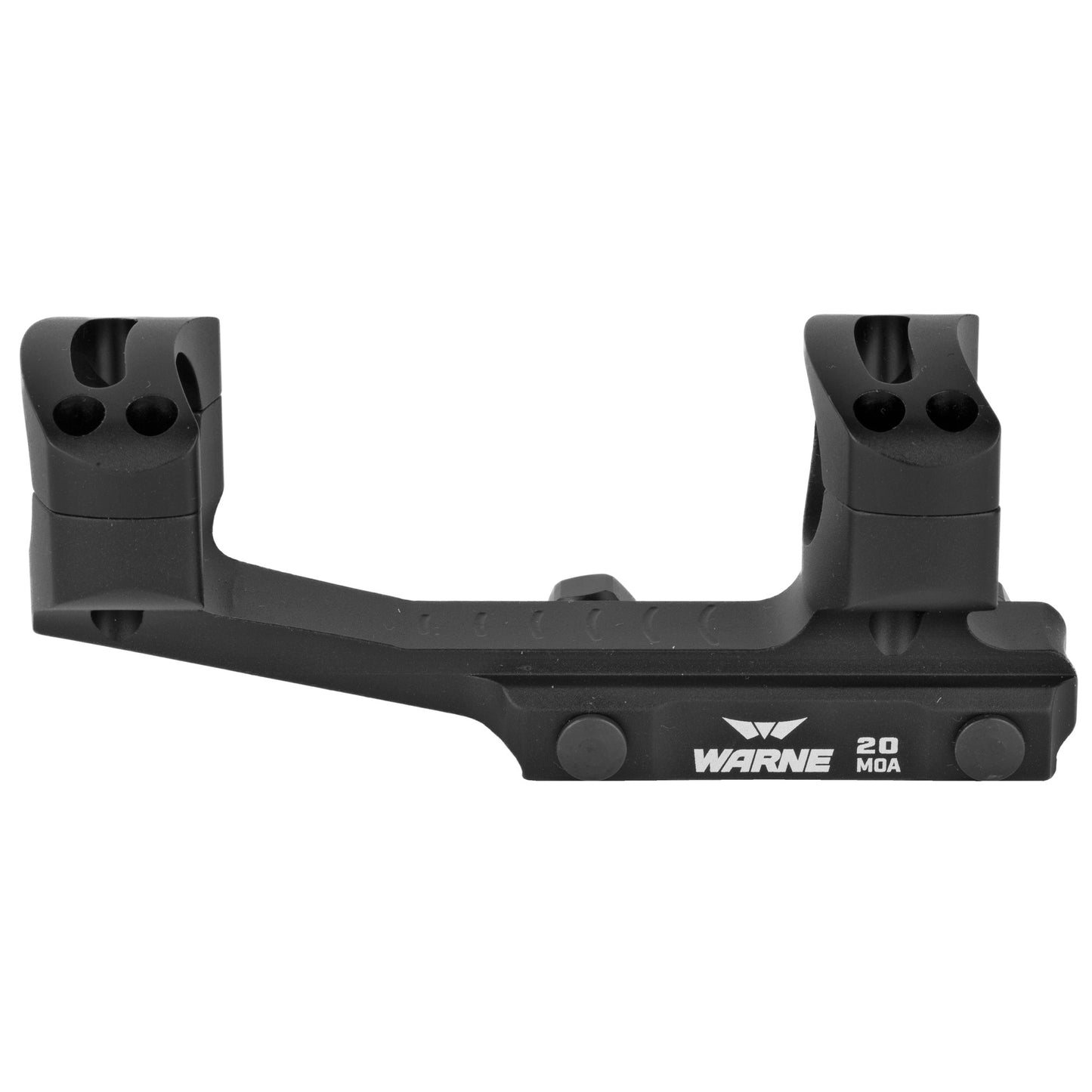 WARNE 20MOA EXTND SKELETON 1" BLK