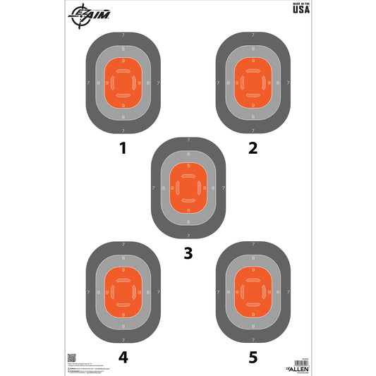 ALLEN EZAIM 5 SPOT TRGT 23X35 50PK