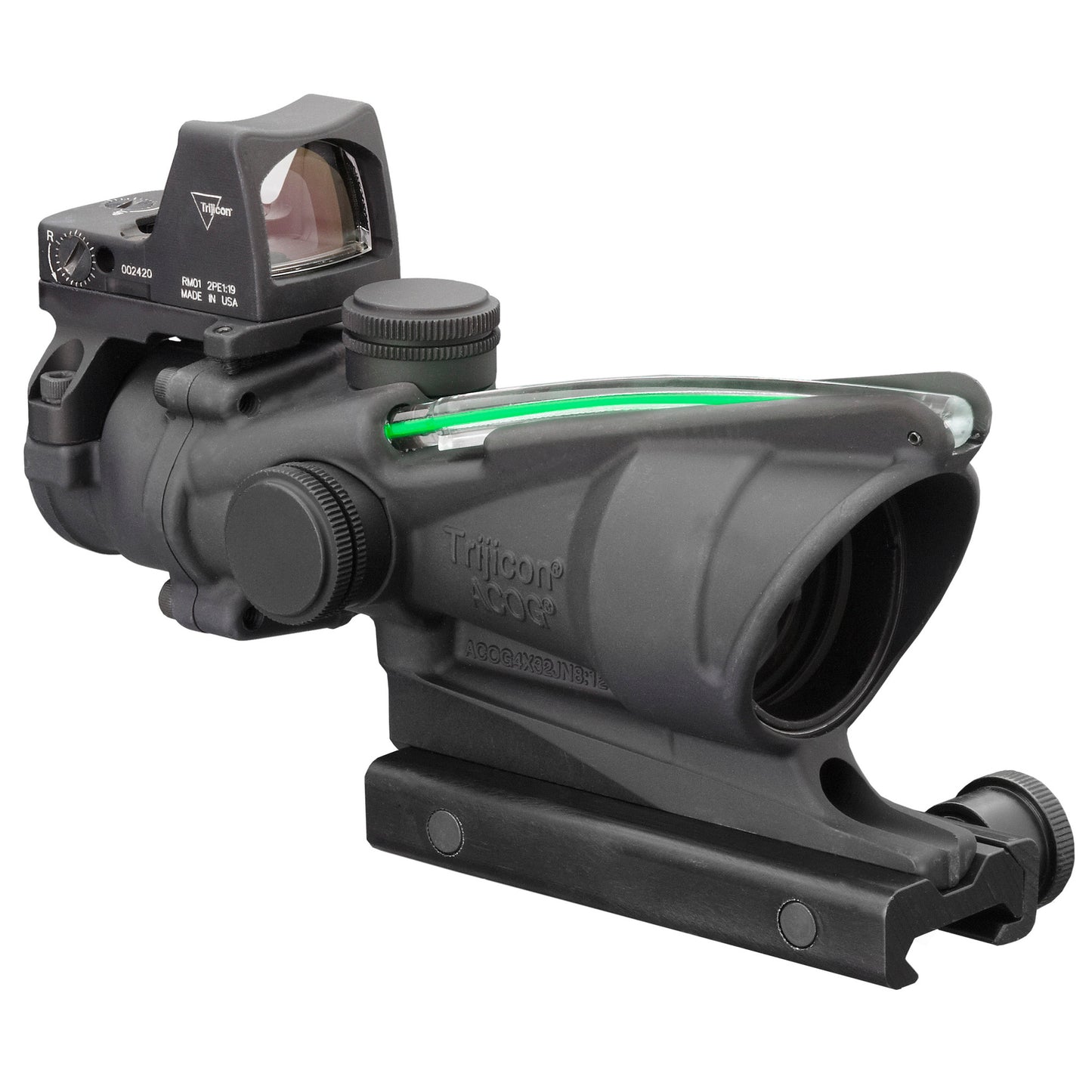 TRIJICON ACOG 4X32 223 GRN CHV W/RMR