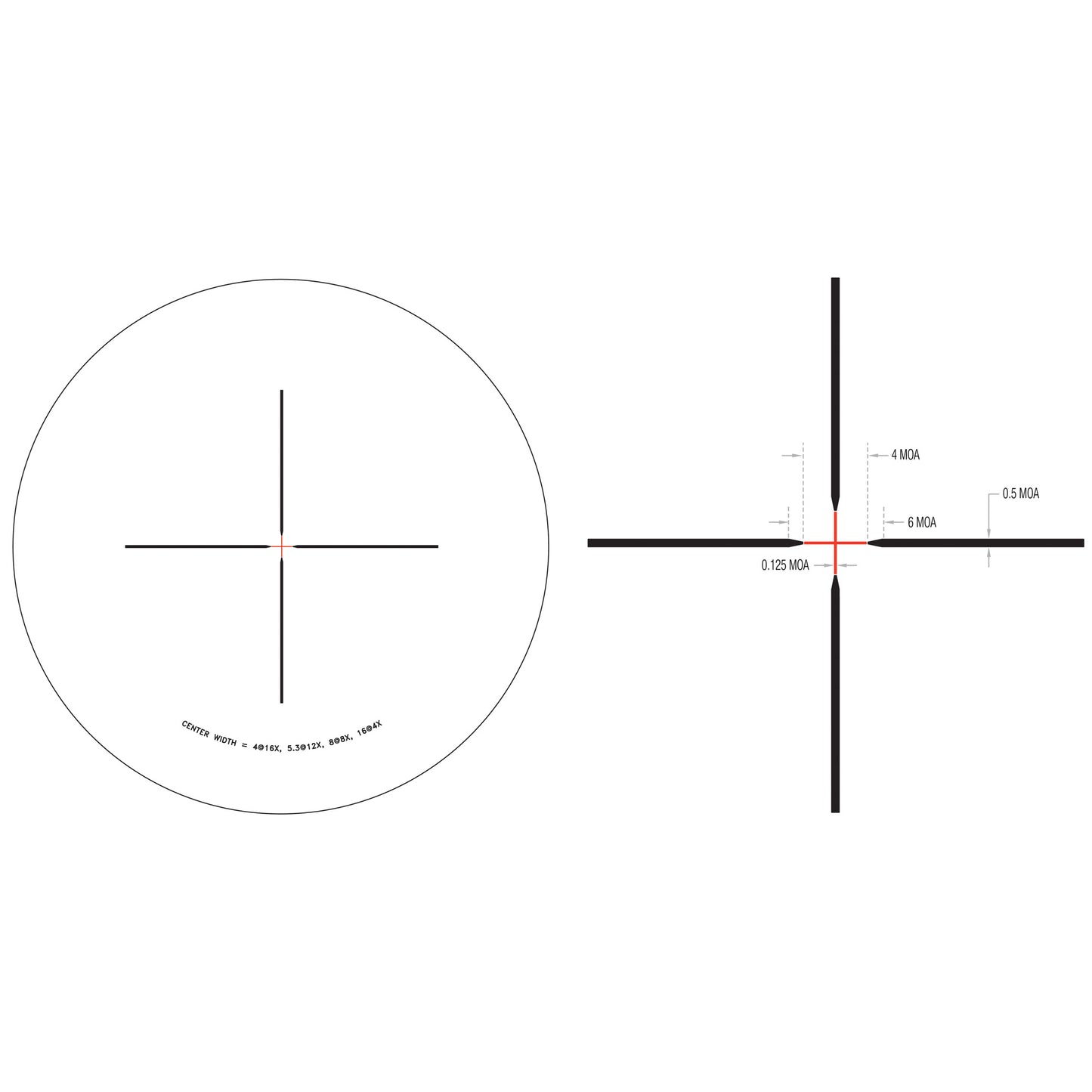 TRIJICON CREDO HX 4-16X50 SFP STD