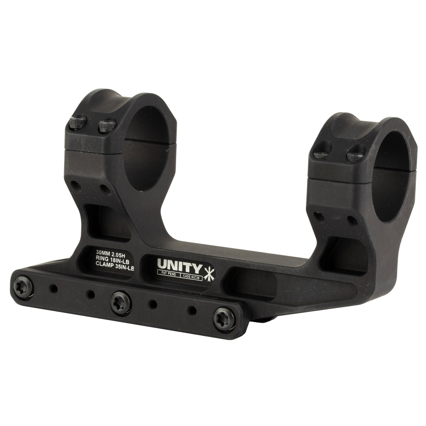 UNITY FAST LPVO 30MM BLK