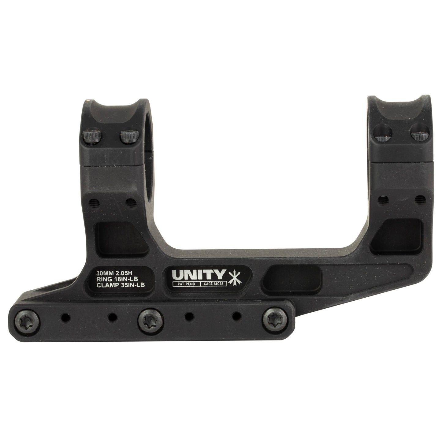 UNITY FAST LPVO 30MM BLK