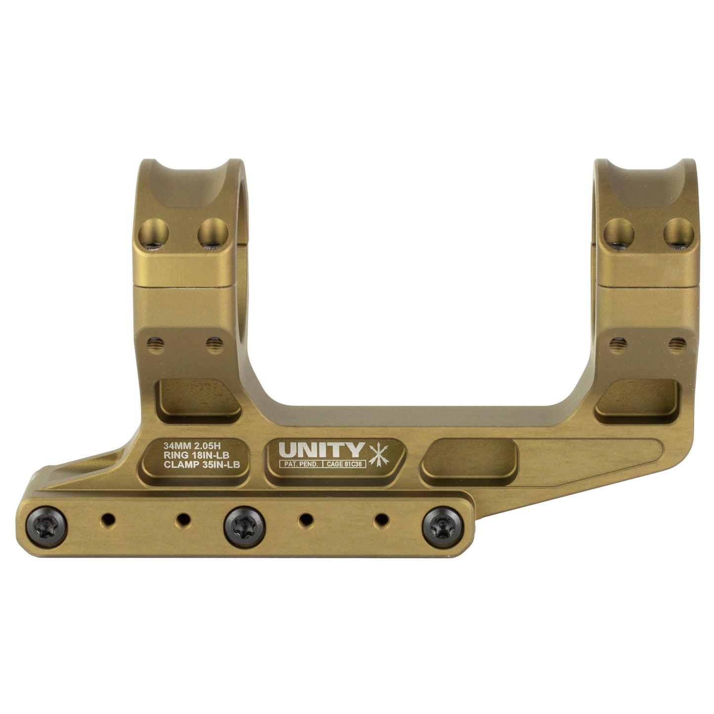 UNITY FAST LPVO 34MM FDE