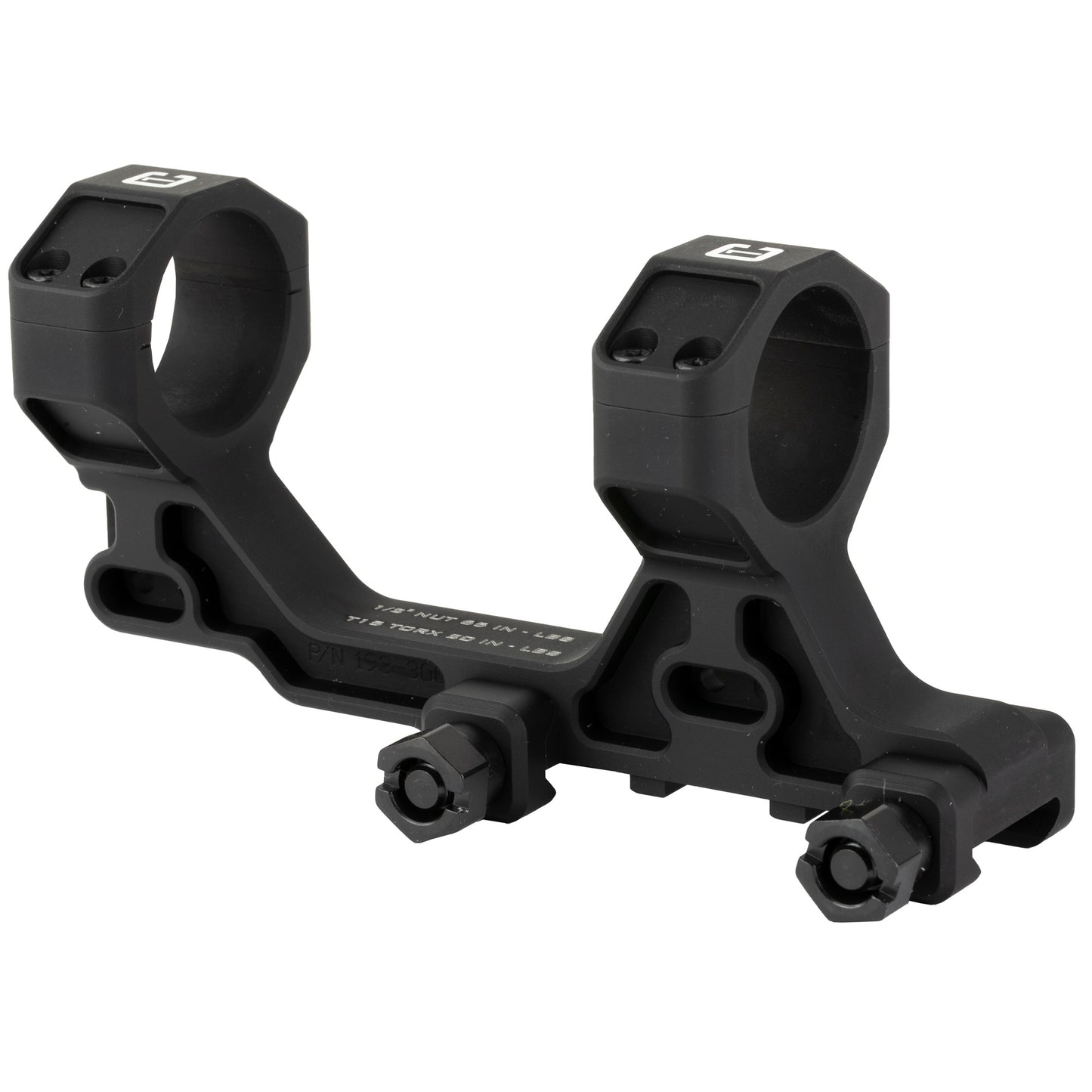 BADGER COM MOUNT 30MM 1.93" BLK