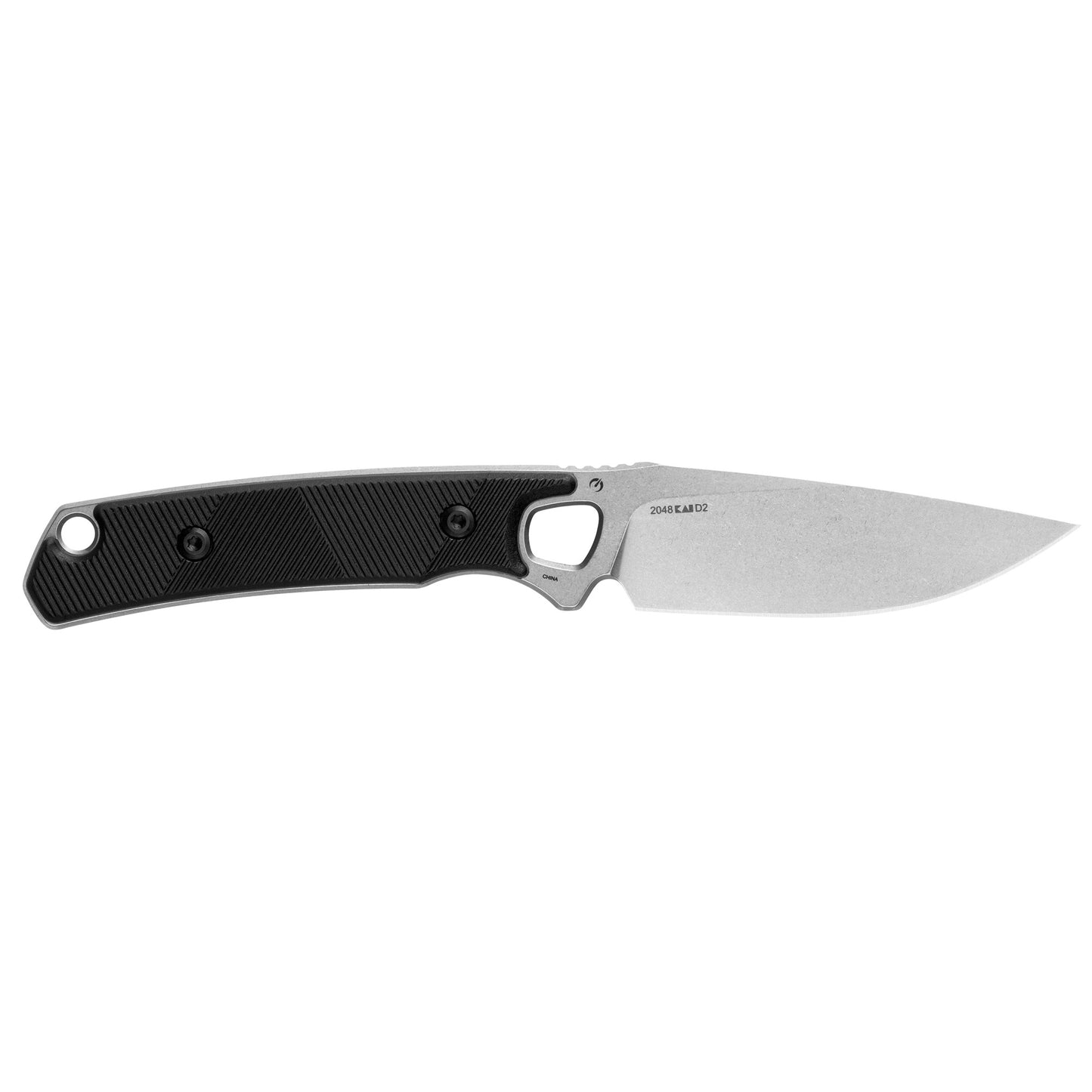 KERSHAW STEPPE 3.55" PLN D2 BLK/SLV