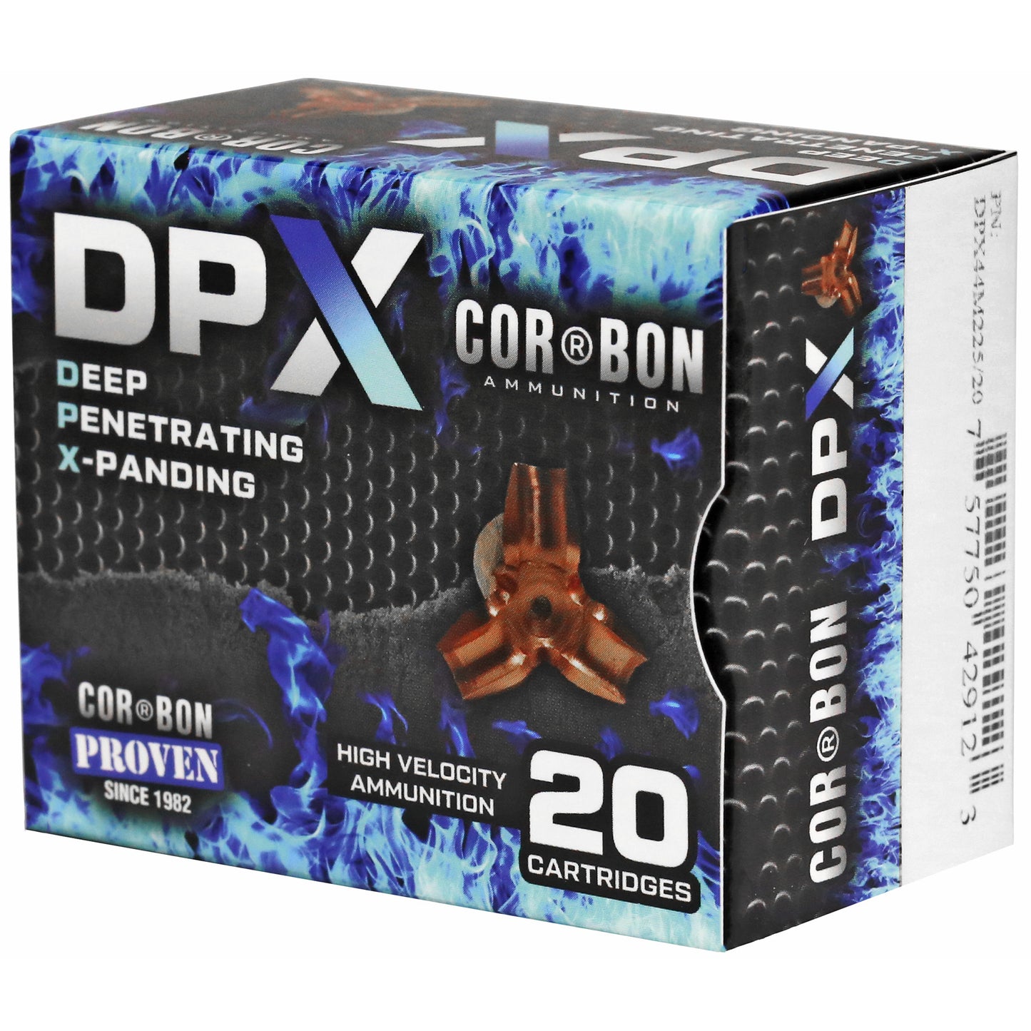 Corbon Ammo, Deep Penetrating X Bullet, 44MAG, 225 Grain, Barnes X, (20 Round Box)