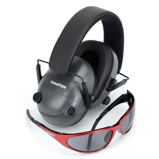 CHAMPION ELECTRONIC EAR MUFFS BLK