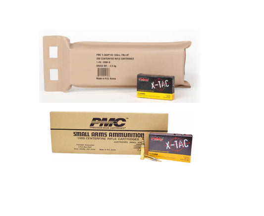 PMC X-TAC Battle Pack 5.56NATO Rifle Ammo - 55 Grain | FMJ-BT |