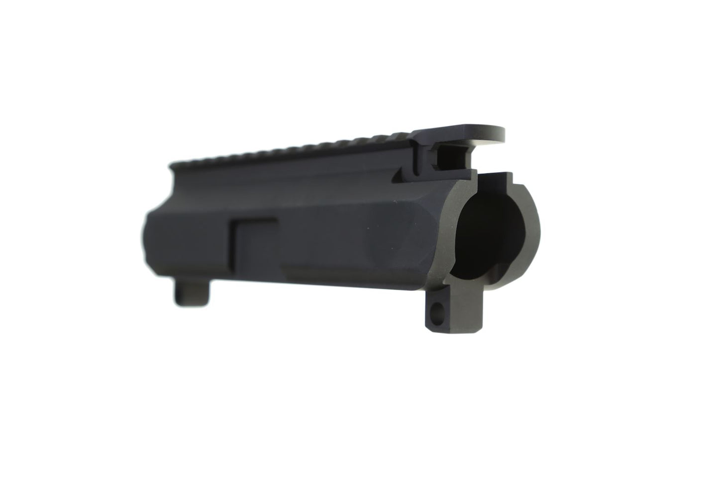 Wraithworks Billet Slick Side AR-15 Upper Receiver - Black | No Forward Assist or Brass Deflector