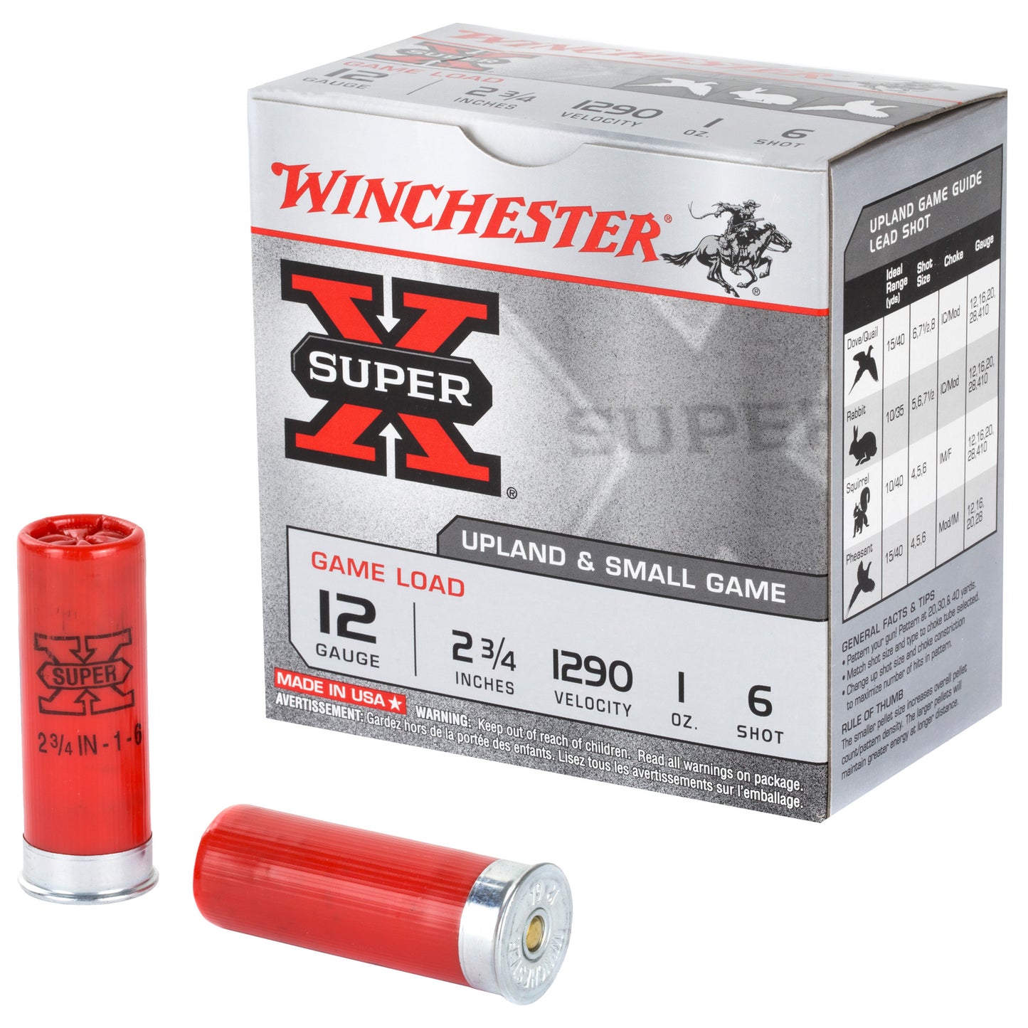 Win Sprx 12ga 2.75" #6 25/250