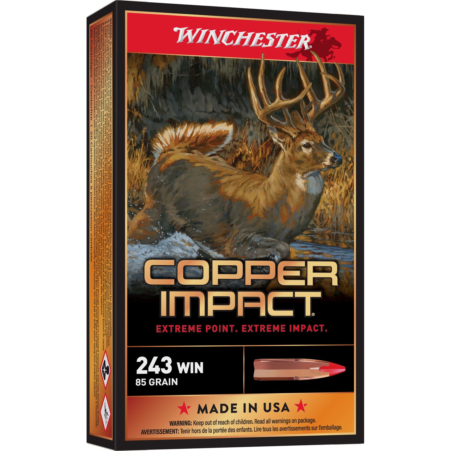 Win Deer Season Lf 243win 85gr 20/20