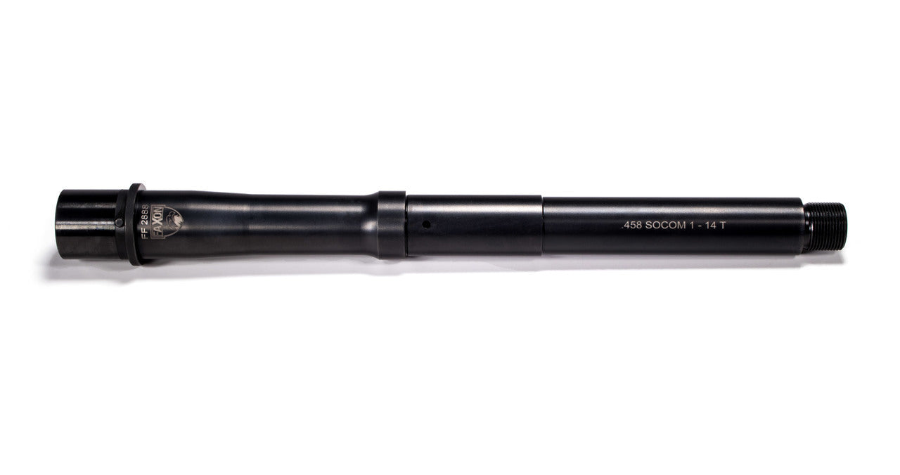 Faxon Firearms Duty Series Big Bore Barrel .458 Socom 1:14 Twist 4150 Nitride - 10.5" | Gunner Big Bore Profile | Pistol Gas