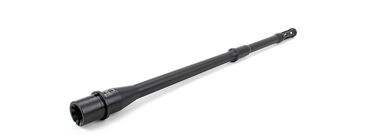 Faxon Firearms Duty Series AR15 Barrel 5.56NATO 1:8 Twist 4150 Nitride - 14.5" | Pencil Profile | Mid Length | Integrated Slim Flash Hider