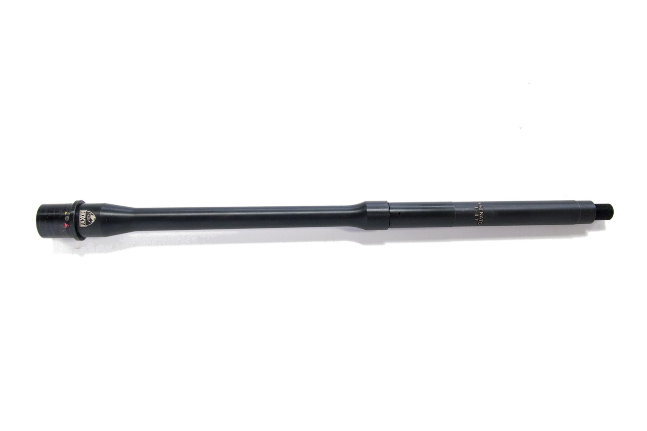 Faxon Firearms Duty Series AR15 Barrel 5.56NATO 1:8 Twist 4150 Nitride - 16" | Socom Profile | Mid Length