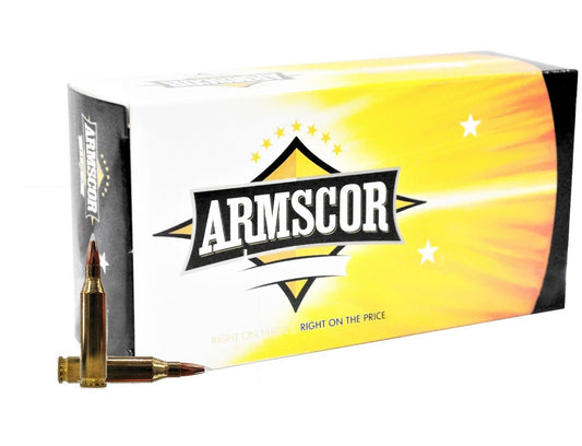 Armscor 243 Win. Rifle Ammo - 90 Grain | AccuBond | (200 Round Case (10 Boxes)