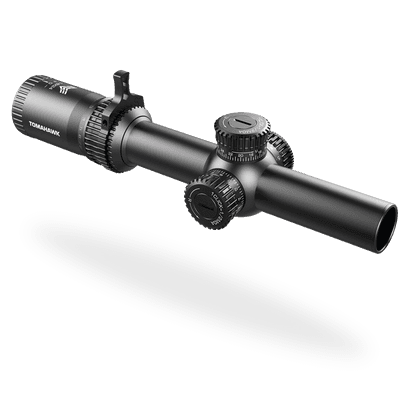 Swamp Fox Tomahawk LPVO Series Riflescope - Black | 1-4X24 | Guerrilla Cross MOA Reticle