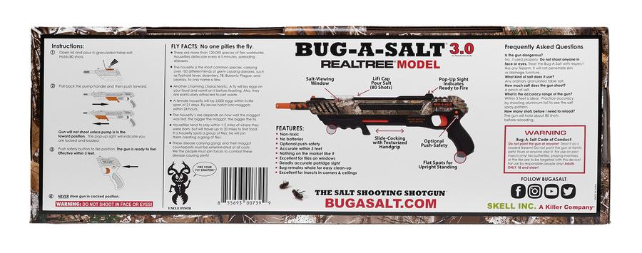 BUG-A-SALT 3.0 Pump Salt Shotgun - RealTree Camo