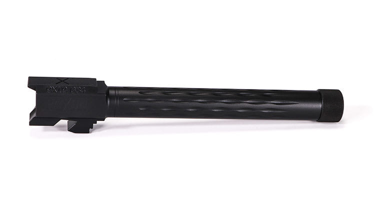 Faxon Firearms Match Series Glock G34 Flame Fluted Barrel 416R - Threaded | Black Nitride