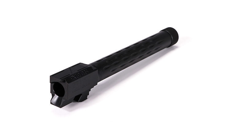 Faxon Firearms Match Series Glock G34 Flame Fluted Barrel 416R - Threaded | Black Nitride