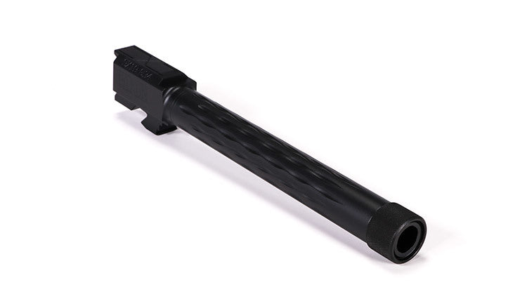 Faxon Firearms Match Series Glock G34 Flame Fluted Barrel 416R - Threaded | Black Nitride