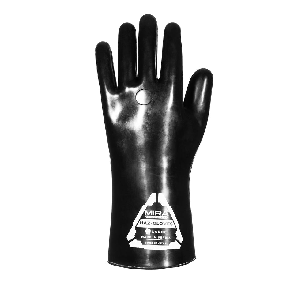 MIRA Safety Butyl HAZ-GLOVES for CBRN Protection-L