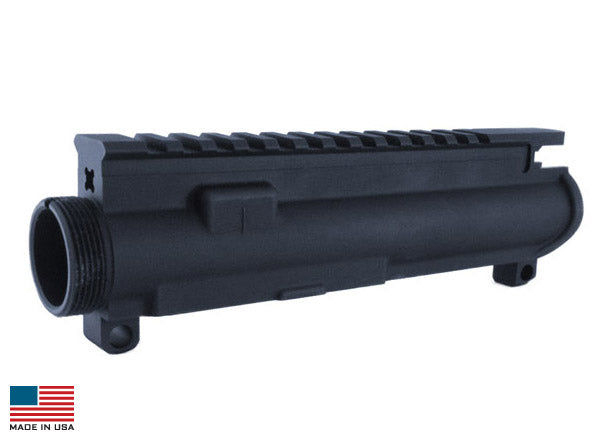 KE Arms Forged KE-15 Stripped Upper Receiver - Black | Forward Assist & Ejection Port Cover NOT INCLUDED