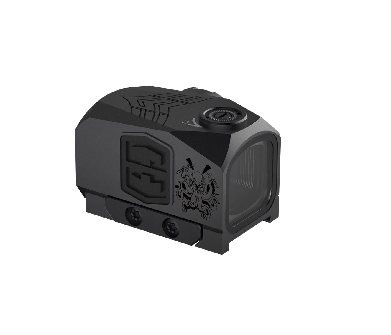 Swamp Fox Kraken Closed Emitter Green Dot Sight - Black | 1x16 | 3 MOA