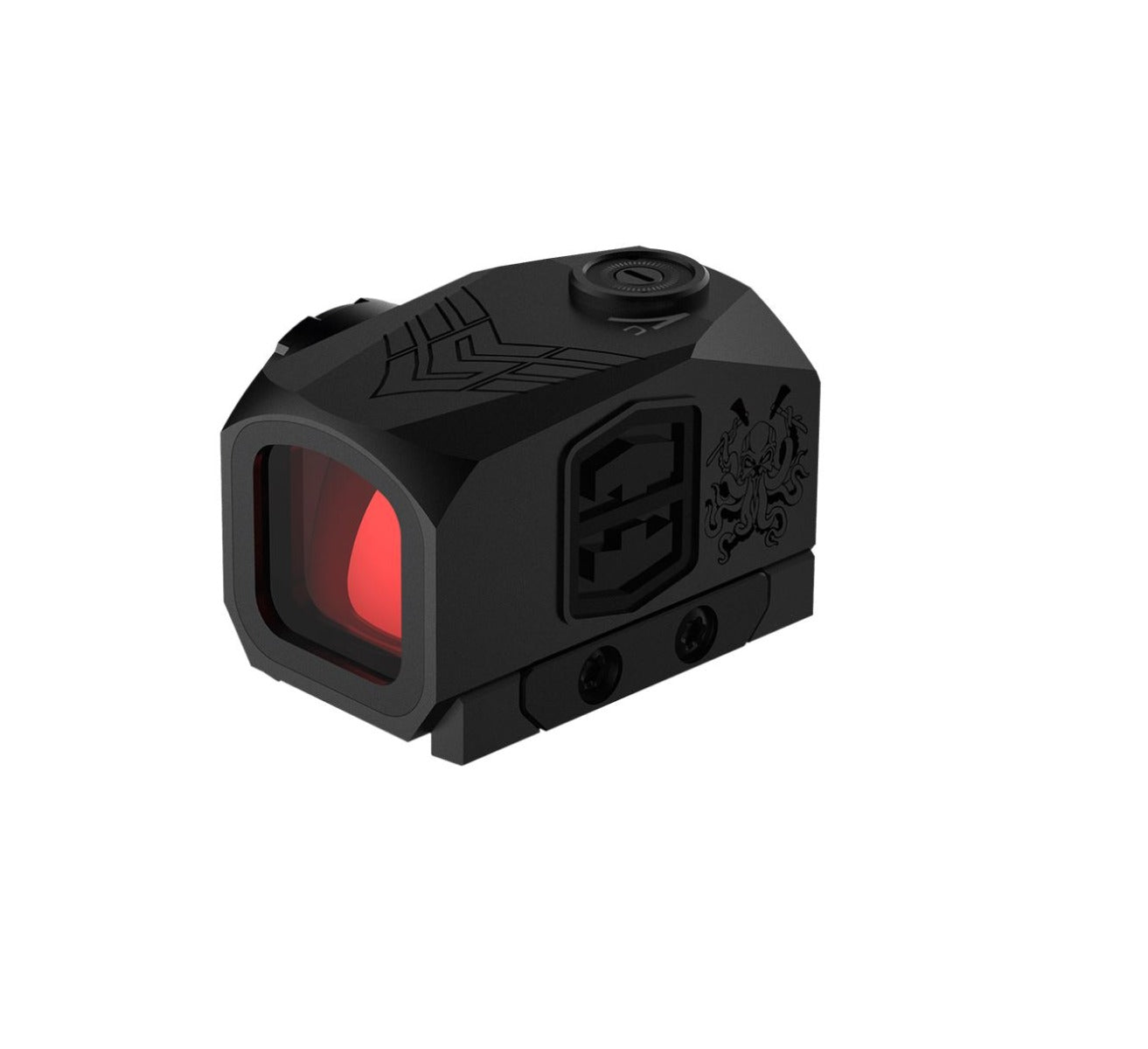 Swamp Fox Kraken Closed Emitter Green Dot Sight - Black | 1x16 | 3 MOA