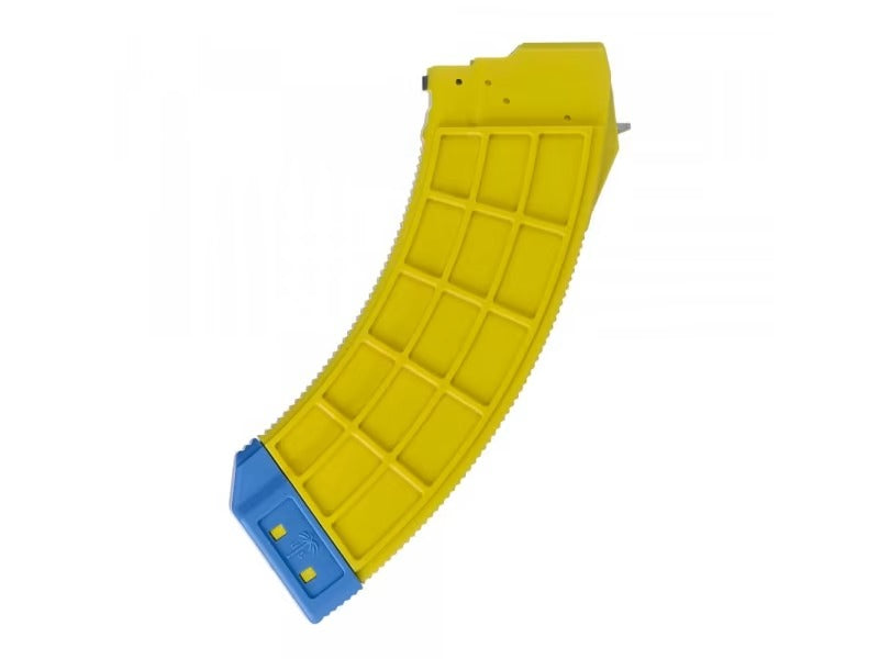 U.S. Palm "Banana" AK-47 Magazine - Yellow | 30rd | Stainless Steel Latch Cage