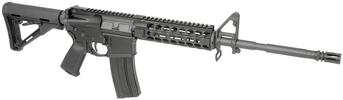 Midwest Industries Gen2 Two Piece Free Float AR15 Handguard - Black | Carbine Length | M-LOK