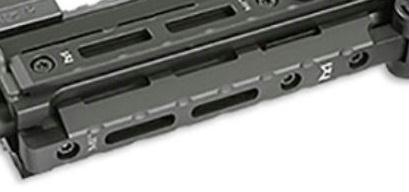 Midwest Industries CZ 805 Bren M-LOK Bottom Rail - Black