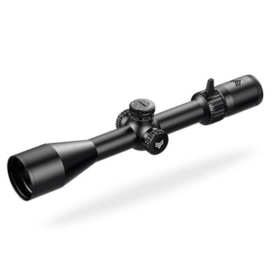 Swamp Fox Patriot Precision Series Riflescope - Black | 4-16X44 | Sharpshooter Grid Reticle MOA