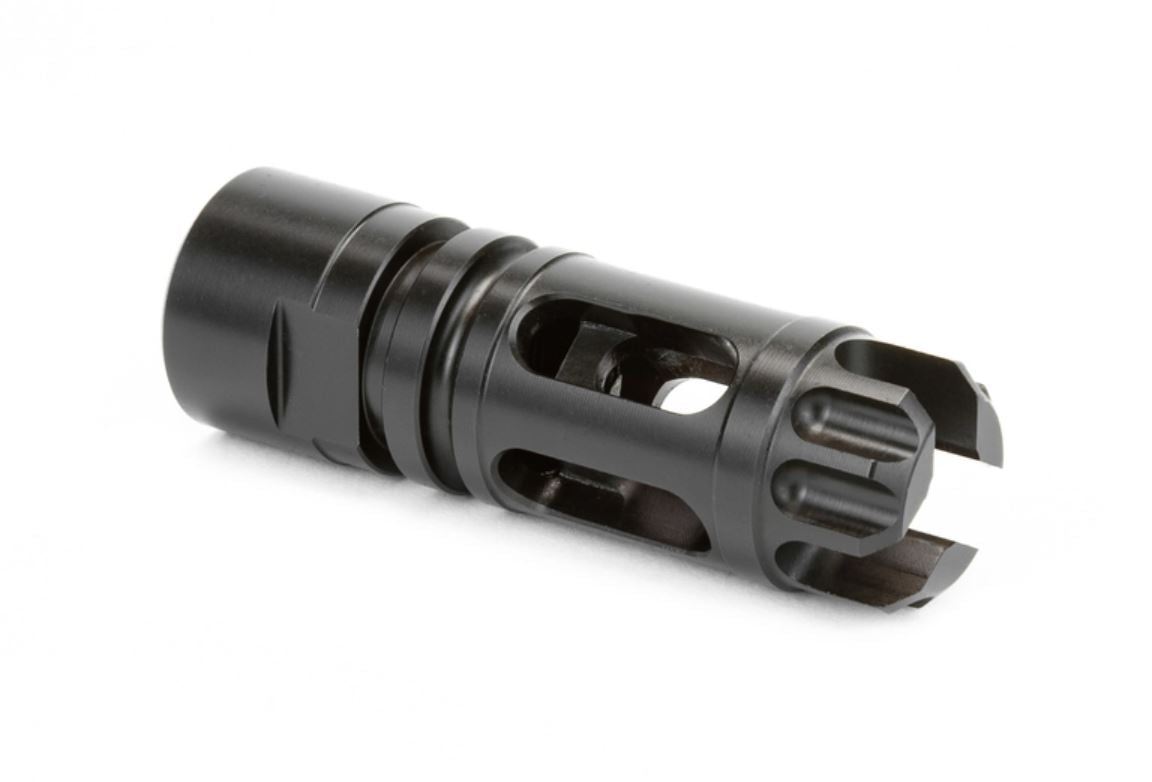 Griffin Armament Gate-LOK Flash Compensator - Black | .30 cal