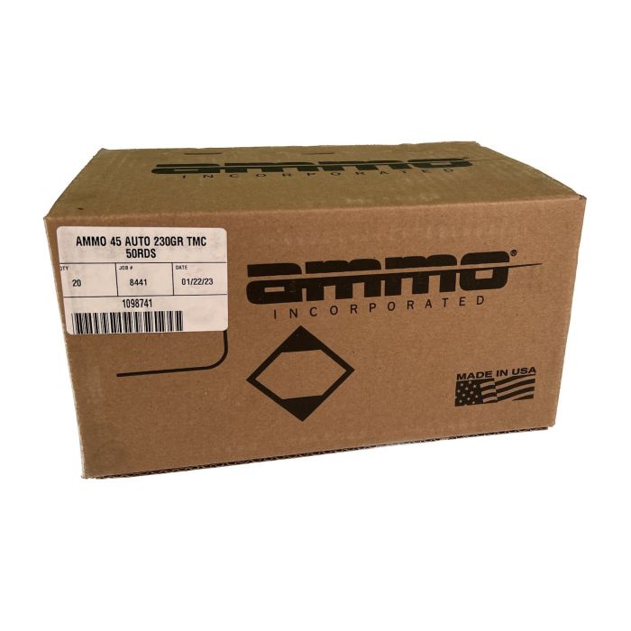 Ammo Inc Signature .45 ACP Handgun Ammo - 230 Grain | TMC (50 Round Box)