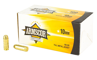 Armscor 10mm 180 Grain |Full Metal Jacket | (1200 Round Case)