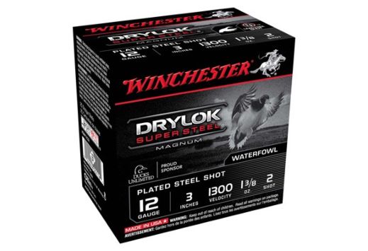 WINCHESTER DRYLOK 12GA 3" 1-3/8OZ #2 25 Round Case